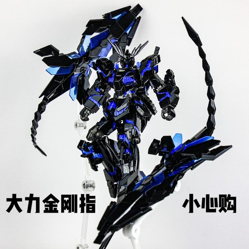 HG 1/144 Гальванизированный Unicorn Режим Разрушения Феникс Аниме Модель для Сборки Робот с Подвижными Суставами Модель для Сборки Фигурка