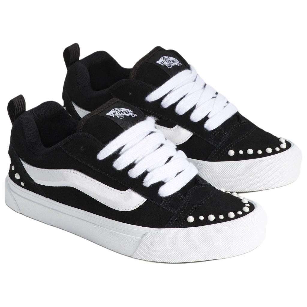 Vans Knu-Skool Pearls - Черные женские кроссовки Жемчуг-Черный VN000E9XBLA