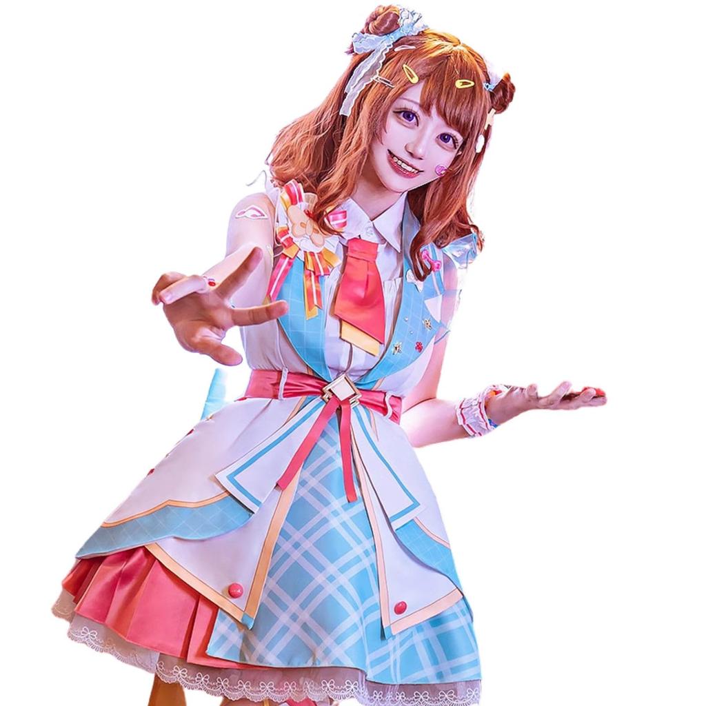 Milky Time Kasumi Toyama BanG Dream Cosplay Costume Chairperson Outfit Accessories