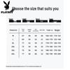 PLAYBOY Мужская хлопковая футболка с коротким рукавом, тяжелая, 2026