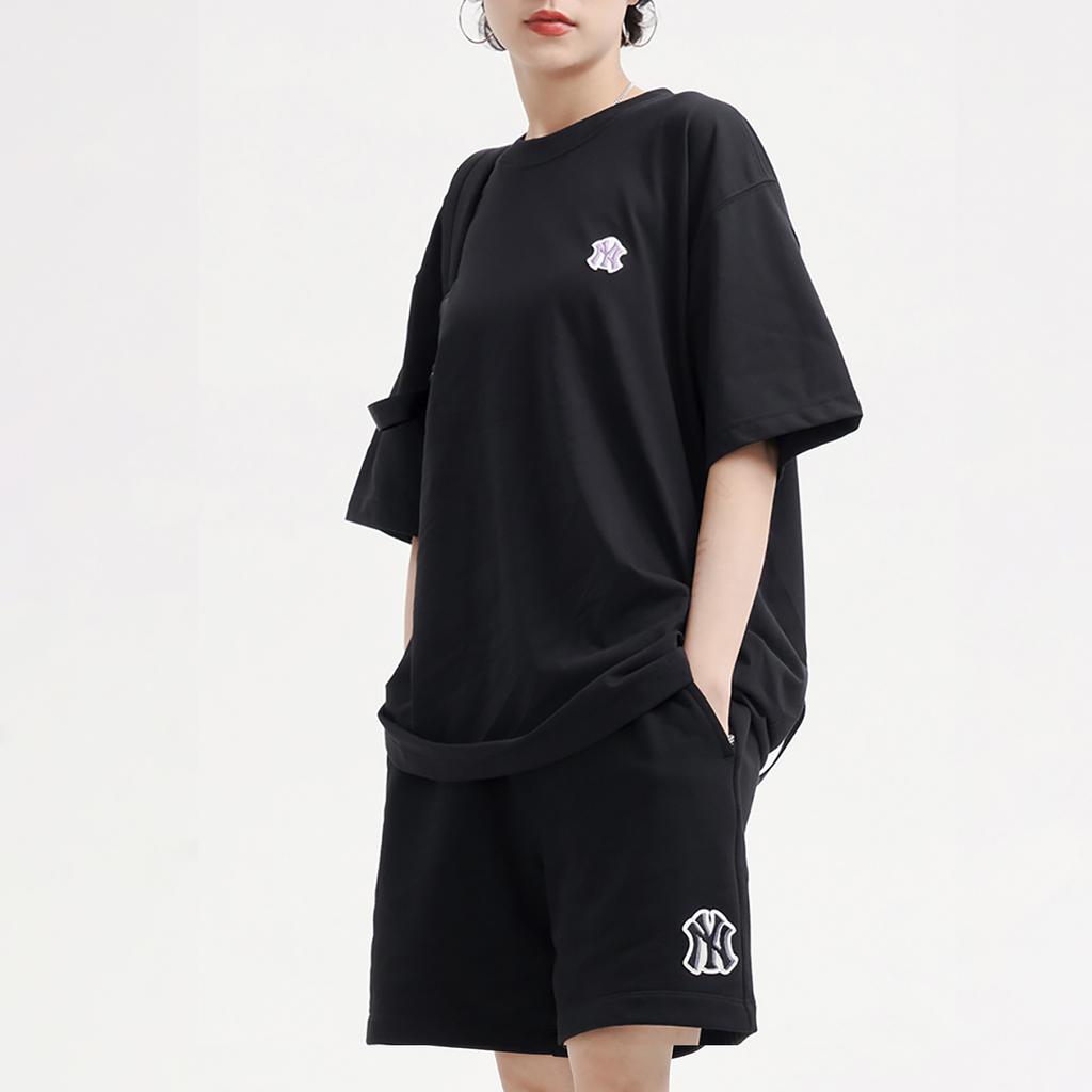 New MLB New York Yankees T Shirts Unisex Black 3ATSB0233-50BKS