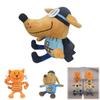 Lovable Dog Man Plush Toy With Colorful Designs And Charming Cartoon Features
