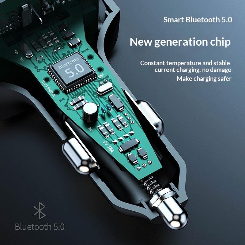 Bluetooth Handsfree FM-передатчик Автомобильная магнитола C26 Модулятор для автомобильной магнитолы MP3-плеер USB Адаптер супер быстрой зарядки Автомобильные аксессуары