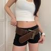 Trendy Pin Buckle Waistband Versatile Grunge Sashes Waistband Retro Leather Wide Belt Gifts