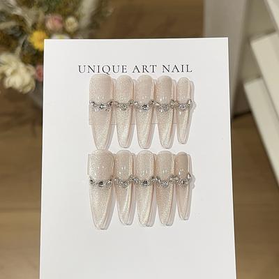 Нежные доспехи в стиле Миу, сладкие, ломающие лук, бриллианты, белые и сверкающие кошачьи глаза