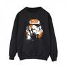 Womens/Ladies Halloween Stormtrooper Helmet Sweatshirt