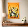 Kung Fu Panda Aesthetic Tapestry Retro Boho Designed For Reading Corner Dorm Wall Studio Wall Indoor Exotic Pattern Gift For Birthday
