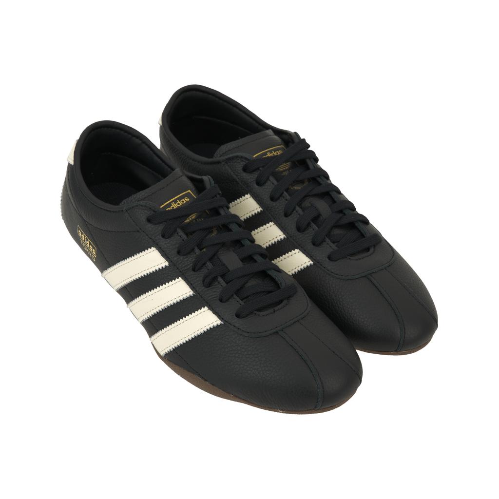 adidas Токио Основной Черный Молочный Белый Золотой Металлик Женские Кроссовки JQ0598