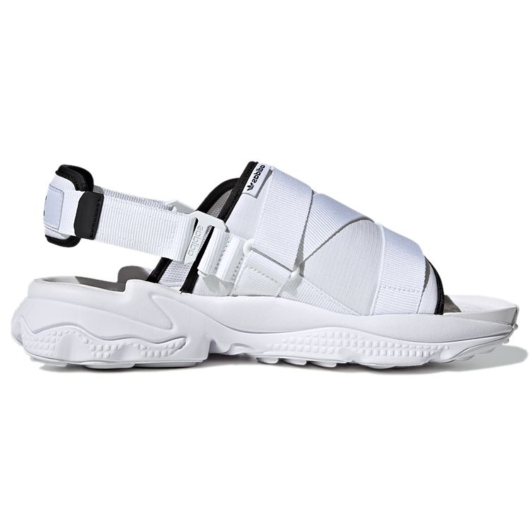 Adidas Оригинальные сандалии серии Ozweego, удобные повседневные пляжные сандалии, сандалии унисекс, белые H67276