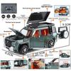 Масштаб 1/24 BYD LOOK UPAT U8 Внедорожная версия Сплавной внедорожник Литая модель Звук и свет Игрушка с инерционным механизмом Модный выставочный экспонат Подарок для детей