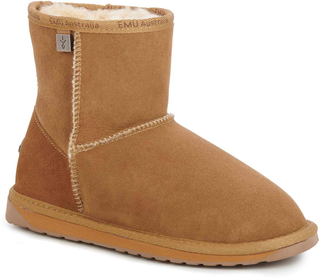 Fashion Boots Platinum Stinger Slim Mini Chestnut [Emu Australia]