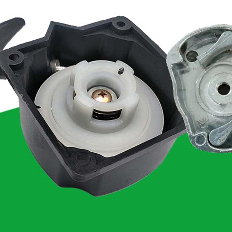 Универсальный ручной стартер для двигателя 43CC 49CC садовый инструмент сверхпрочный нейлоновый материал 67мм монтажные отверстия простая сборка