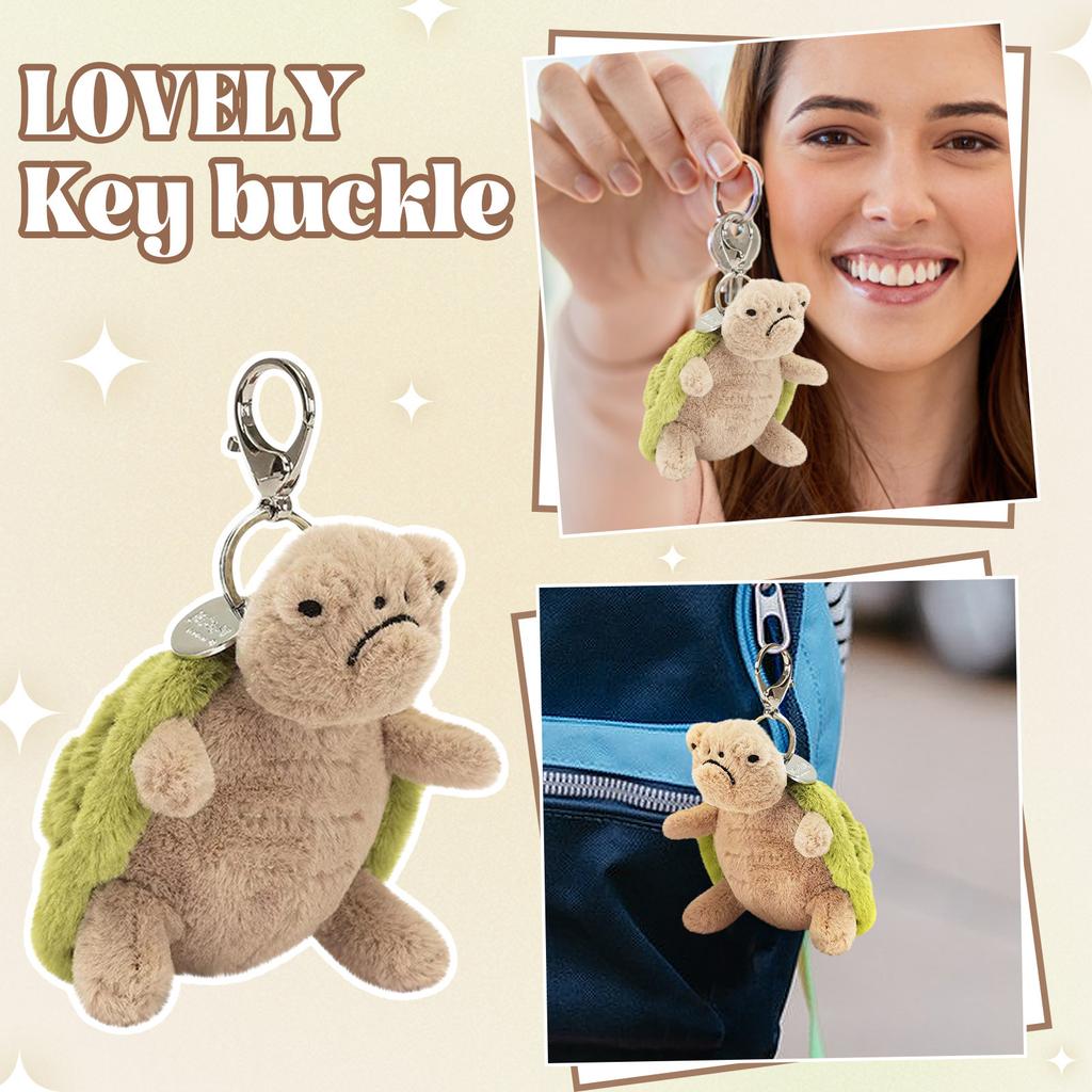 Черепашка плюшевая игрушка, брелок с плюшевой игрушкой, игрушка в подарок, мультфильм, детская кукла, детский подарок