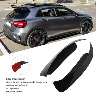 Новые 2 шт. Глянцевые черные спойлеры заднего бампера, замена для Mercedes GLA Class X156 GLA200 260 GLA45 AMG-Line 2013-2019