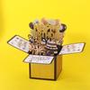 Wishing Happy Birthday Card Handmade Birthday Gift Card 3D Pop Up Birthday Greeting Card  Business