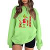 Женская модная легкая рождественская толстовка с длинным рукавом
