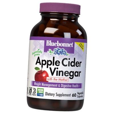 Органический Яблочный Уксус, Apple Cider Vinegar, 60вегкапс (72393013)