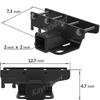 Off Road Exterior Accessories 2 Inch Rear Bumper Tow Trailer Hitch Receiver Kit For Jeep Wrangler JK JL Gladiator JT 2007-2025