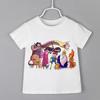 Cartoon Print Kids T-shirt Kids Anime Time Treasure Adventure Summer Funny Tees Boys/Girls Tops Baby Casual Children Clothing
