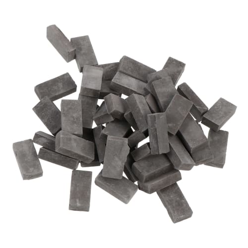 NUOLUX Miniature Brick Model Kit, 1/16 Scale, 50 Pieces, Miniature Brick Blocks, Miniature Camping, Architectural Model Materials, DIY Materials, Real