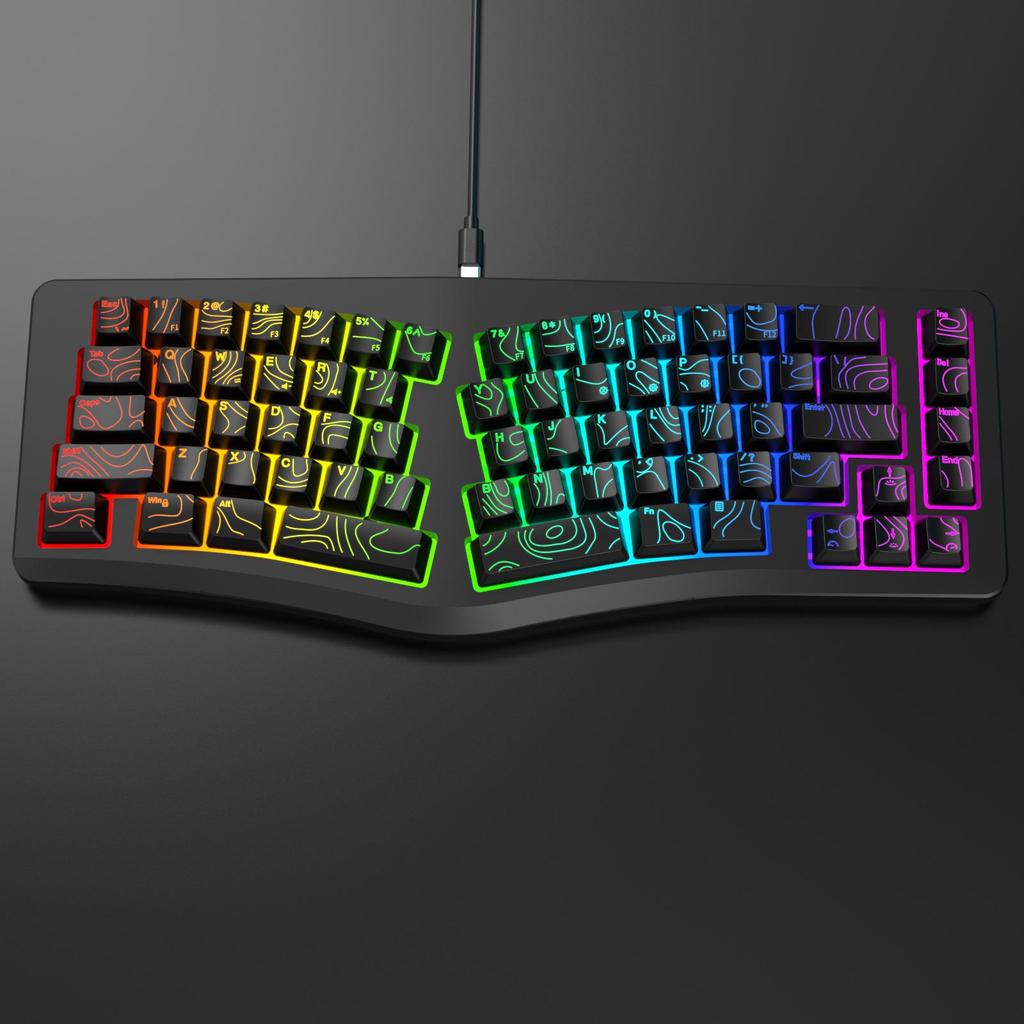 G131 RGB Эргономичная игровая клавиатура, 69 клавиш