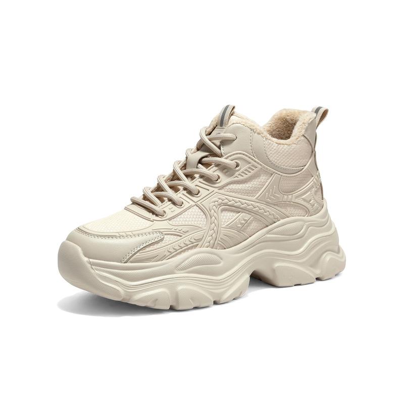 Senda Women's Dad Shoes - Plush Warm Thick-Soled Casual Shoes WP068AM6