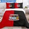 3PCS Coventry City F.C Printed Soft Bedding Set,Including 1pc Duvet Cover And 2pcs Pillowcases Perfect for Bedroom, Dormitory, Fan gift