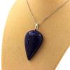 Stones and Minerals. Lapis Lazuli Necklace. 50.63 Ct. Pear Shape..