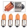 Новые мотоциклетные лампы указателей поворота 4 шт. янтарные BA9S для автомобиля