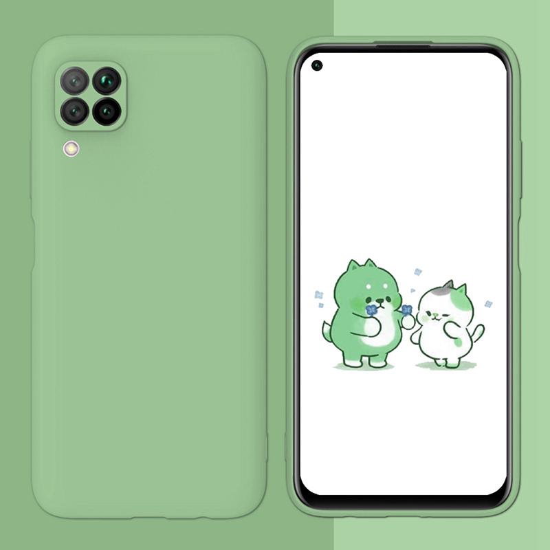 Мягкий и простой чехол ярких цветов для Huawei P40 Lite E P40 Pro P40 Lite 5G 4G, тонкий матовый силиконовый чехол