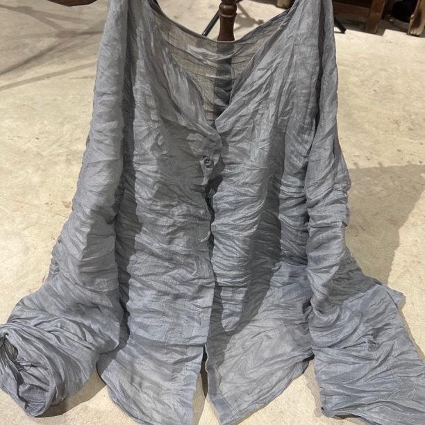 Johnature Woman Winter O-Neck Print Long Sleeves Shirt Fashion Vintage Chinese Style Single Breasted Shirt