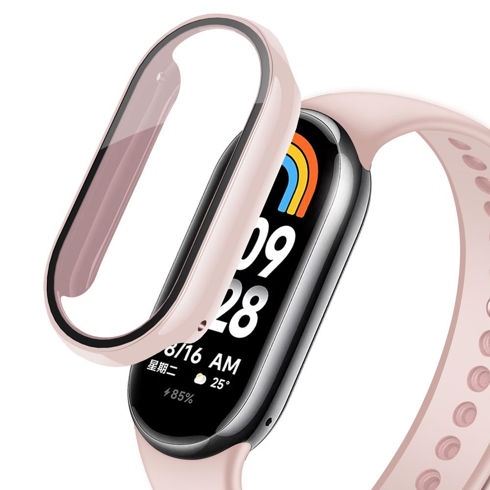 Чехол+стекло Для Xiaomi Mi Band 8 7 6 Аксессуары Чехол+Пленка Защитный чехол Full Coverage Miband 7 6 5 4 3 защитное стекло для экрана