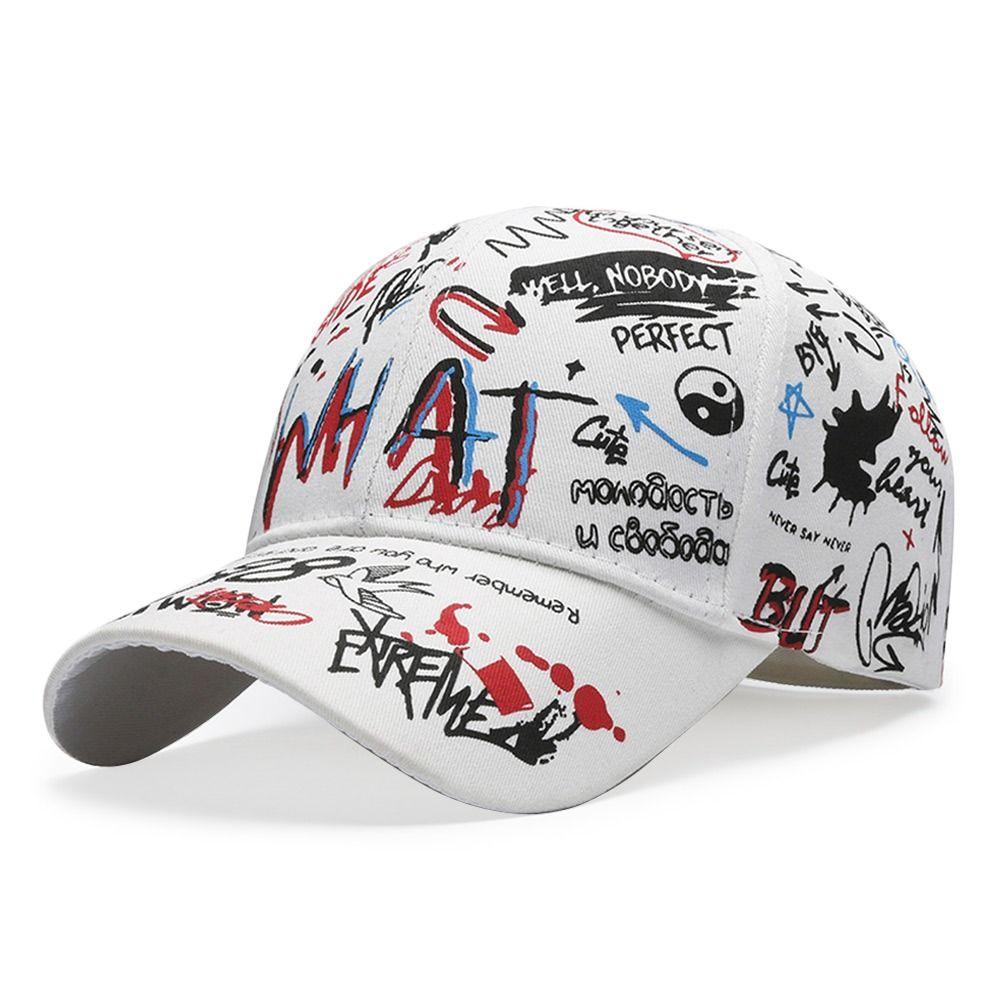 Бейсболка в стиле хип-хоп с принтом, козырек, повседневная солнцезащитная шляпа для мужчин и женщин