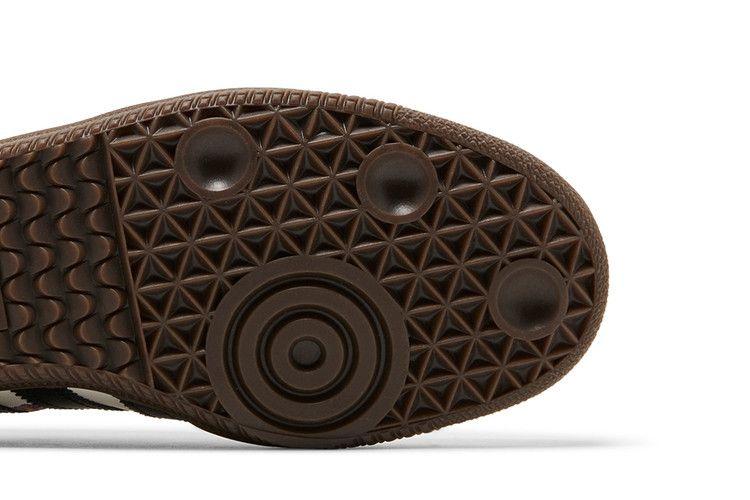 Женские кроссовки adidas Samba Светло-фиолетовые с цветочным принтом (Женский) Белый/Облачно-белый/Основной черный/Каучук