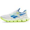 FloatZig 1 White Digital Lime Blue Men Sneakers Footwear-White Kinetic-Blue 100206728