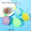 Pineapple Stress Ball Water Feeling Squishy Vent Toys Water Beads Squeeze Fidget Toy Anxiety Stress Relief Toy Sensory Squish