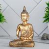 Новая сидящая статуэтка Будды, медитирующего, выставочный экспонат, идол, предметы домашнего декора для гостиной и подарки