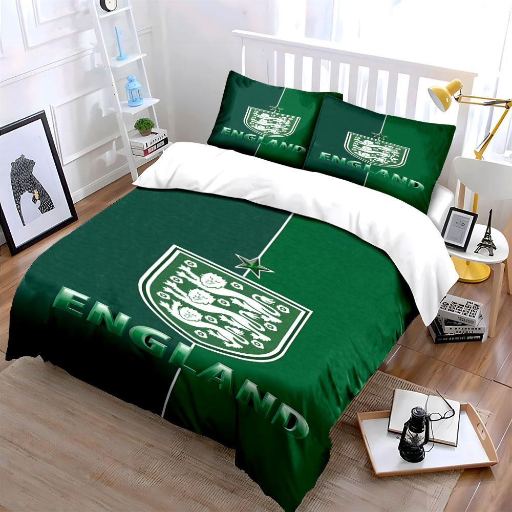 Three lions and "England". Bedding sets Duvet cover sets Duvet covers Pillowcases(1* Duvet Cover 2* Pillowcases without duvet insert)