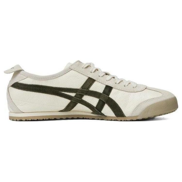 ONITSUKA TIGER Mexico 66 Light Beige Olive Unisex Sneakers Cream Olive-Green 1183C076-201