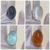 Vintage Resin Oval Rings Geometry Women's Jewelry Creative Exaggerated Ring  Winter