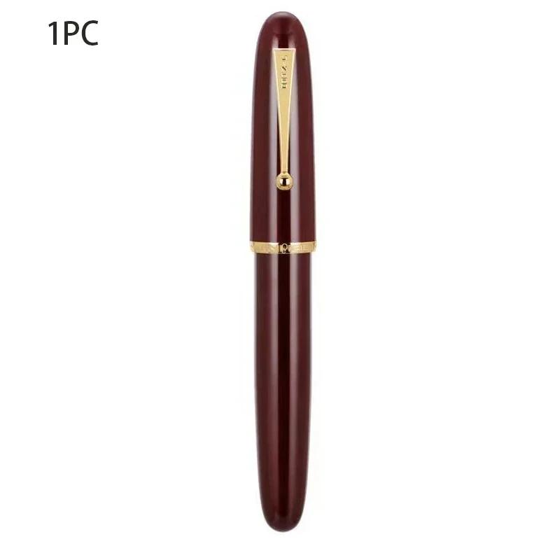 JinHao 9019 Роскошная перьевая ручка Роскошная Элегантная Акриловая Прозрачная Вращающаяся ручка F M Канцелярские товары Офисные Школьные принадлежности Пишущая ручка