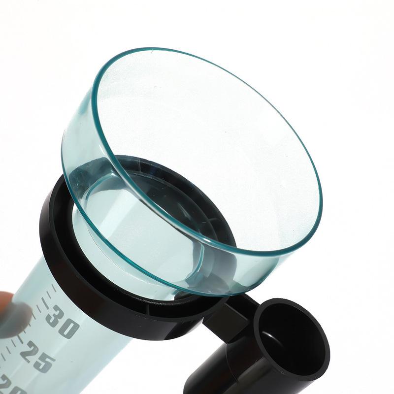 35mm Rain Gauge Rainwater Meter Polystyrene Water Rain Measurement Tool Outdoor Garden Ground Rainfall Guage