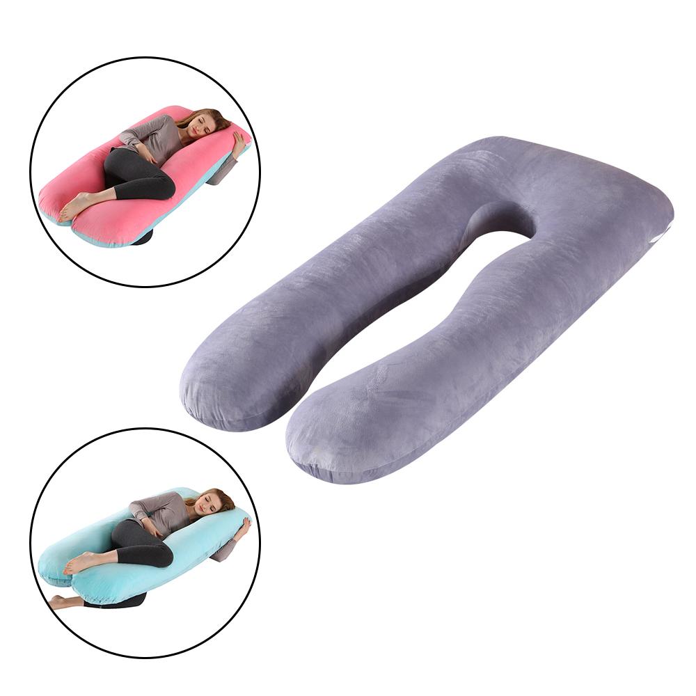 Healthy and Comfortable Pregnant Women's Pillow U-shaped Multi Functional Cotton Waist Side Sleeping Pillow Support