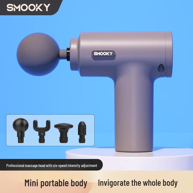 SMOOKY MA01 Мини-портативный массажный пистолет вилка CN (адаптер в комплекте)