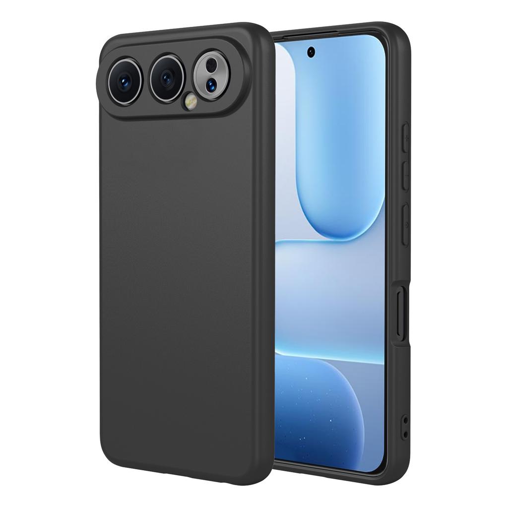 For Honor 500 5G Case Liquid Silicone Feel Soft TPU Protective Phone Cover