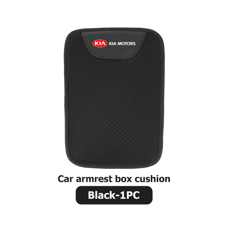 AABIW1 Car Center Console Box Ice Silk Protector Pad Armrest Pad Non-slip Mat For KIA Ceed Rio K5 K2 Optima Cerato Venga Sedona Forte