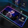 RGB Аниме Коврик для стола Genshin Impact Большой 900x400 мм Коврик для мыши Ковер Компьютерный Ноутбук Игровые Периферийные Аксессуары Коврик для мыши Durin