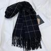 Scarf Ladies Fall and Winter Thickens Warm Neck Scarves Fashion Scarves Cloth Fanta and Fringed Blankets Women's Winter Shawls