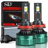 2 шт. Светодиодные лампы для фар H7 H4 6000K H1 H8 H11 LED 9005 HB3 9006 HB4 Автомобильная лампа Высокая мощность 140 Вт 50000 лм Canbus CSP Чипы Фара