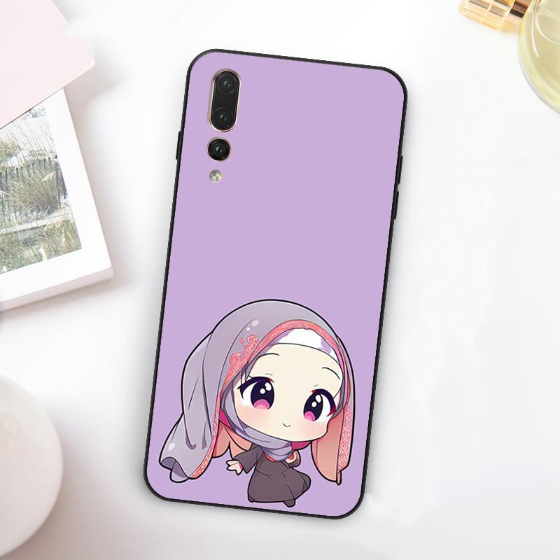 Мусульманская Арабская Девушка в Хиджабе Для Huawei Nova 5T 9 10 SE 7i 8i 11i 12i Y73 Y90 Y70 Y72 Y61 Y91 Y60 P20 P40 P30 Lite Чехол